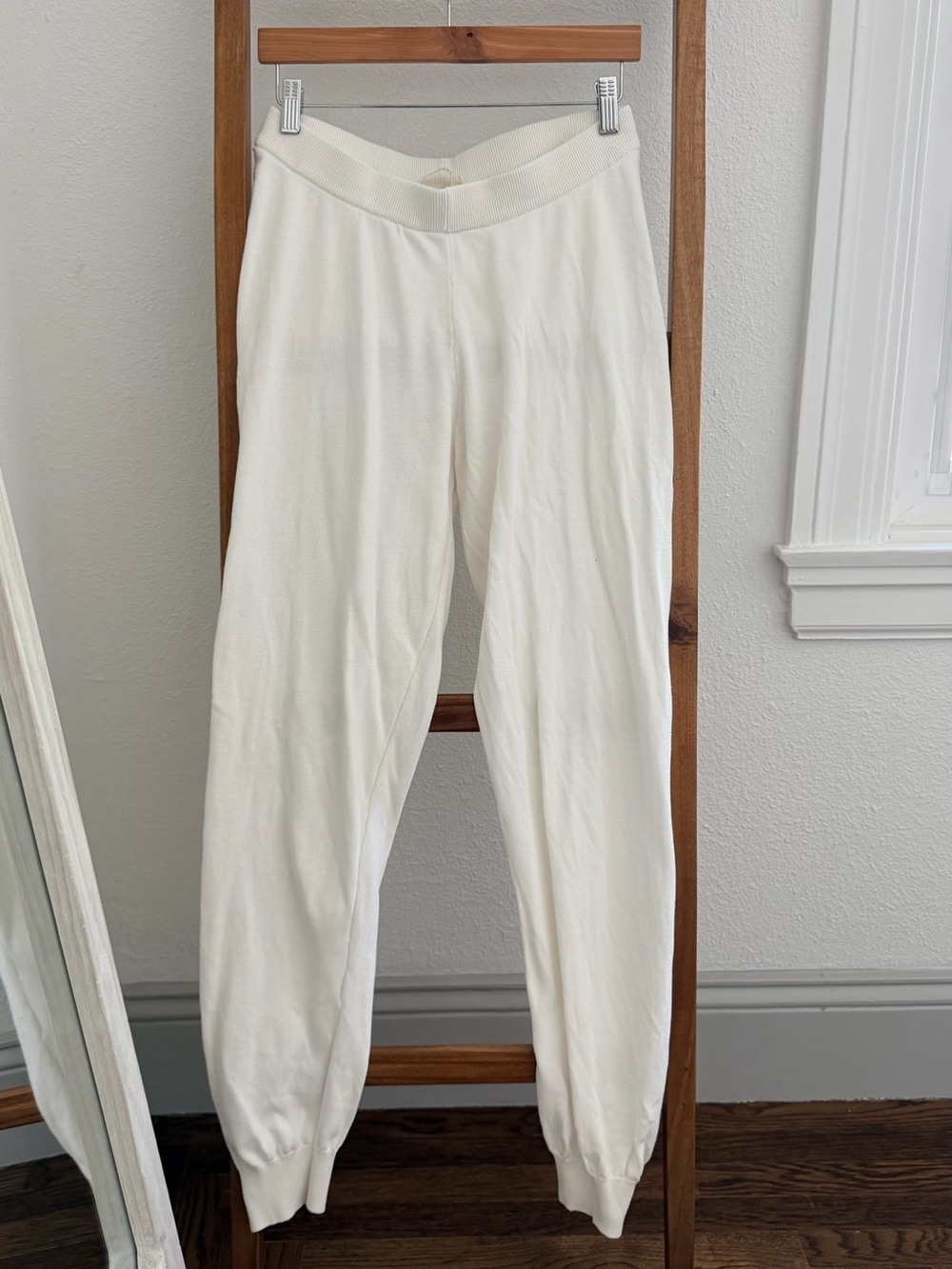 Christy Dawn The Sonny Joggers Cream Small - Picture 2 of 5